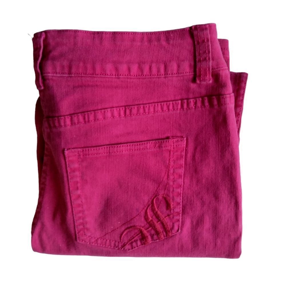 Spirited Randolph Duke Jeans Size 12 Pink / Fuschia Zipper and Double Button